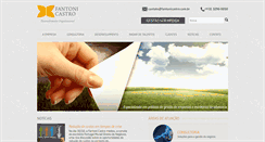 Desktop Screenshot of fantonicastro.com.br